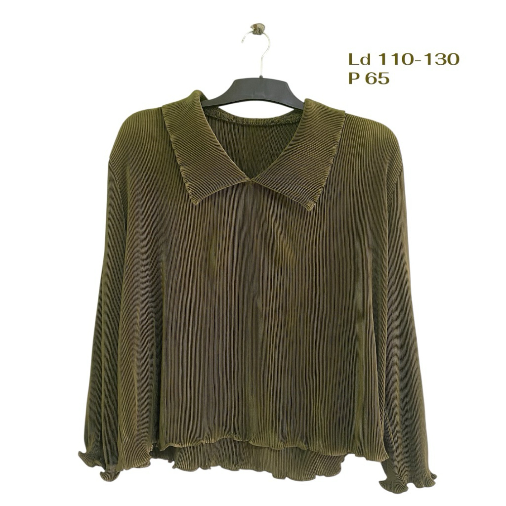 PRELOVED | army ruffle