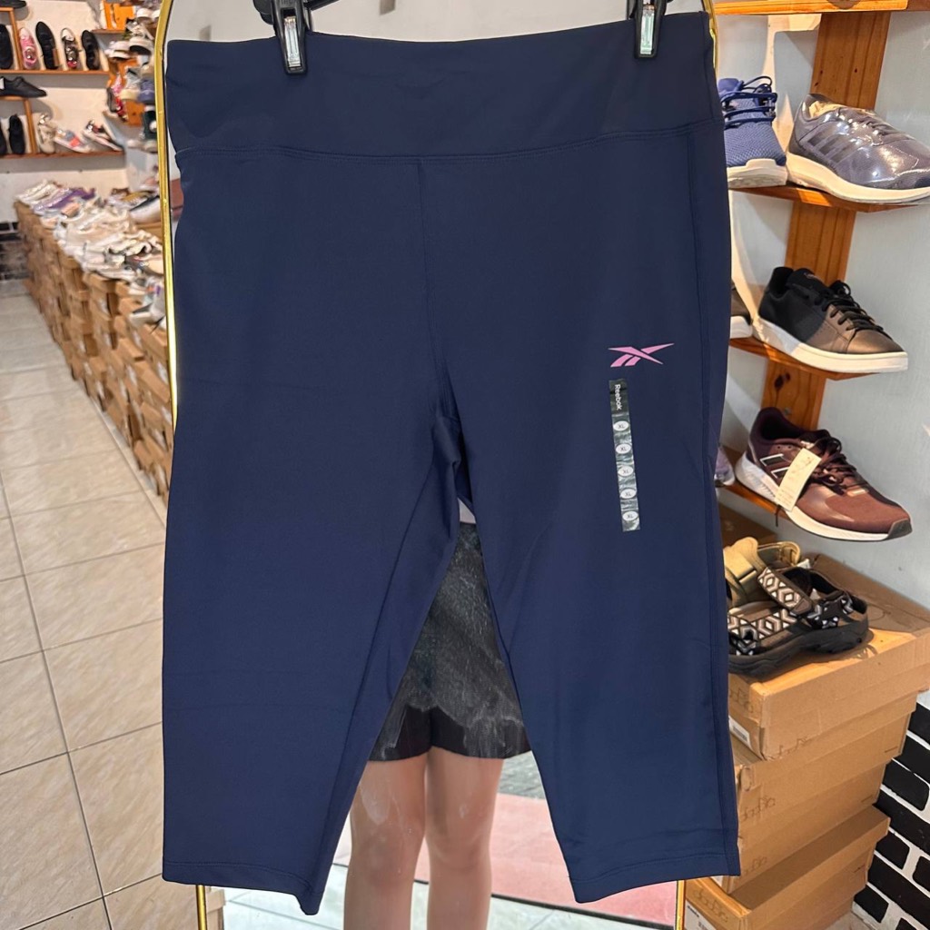 REEBOK LEGGING WANITA REEBOK LEGGING 3/4 SELUTUT WOMEN ORIGINAL COD NAVY