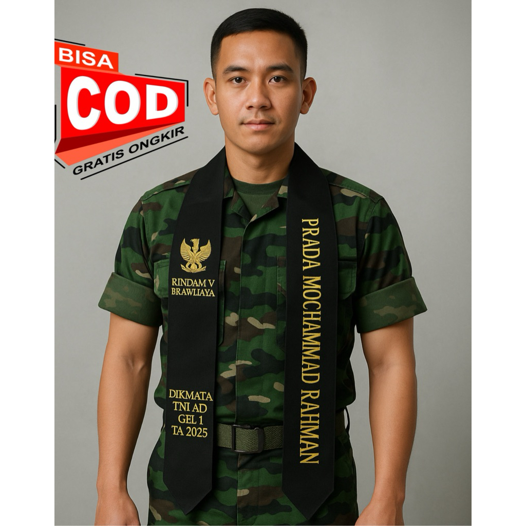 selempang wisuda leher murah