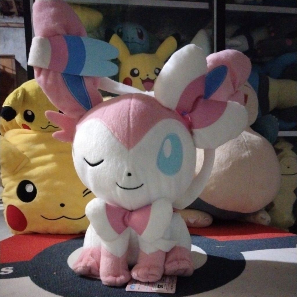 BONEKA POKEMON SYLVEON Newtag label Banpresto
