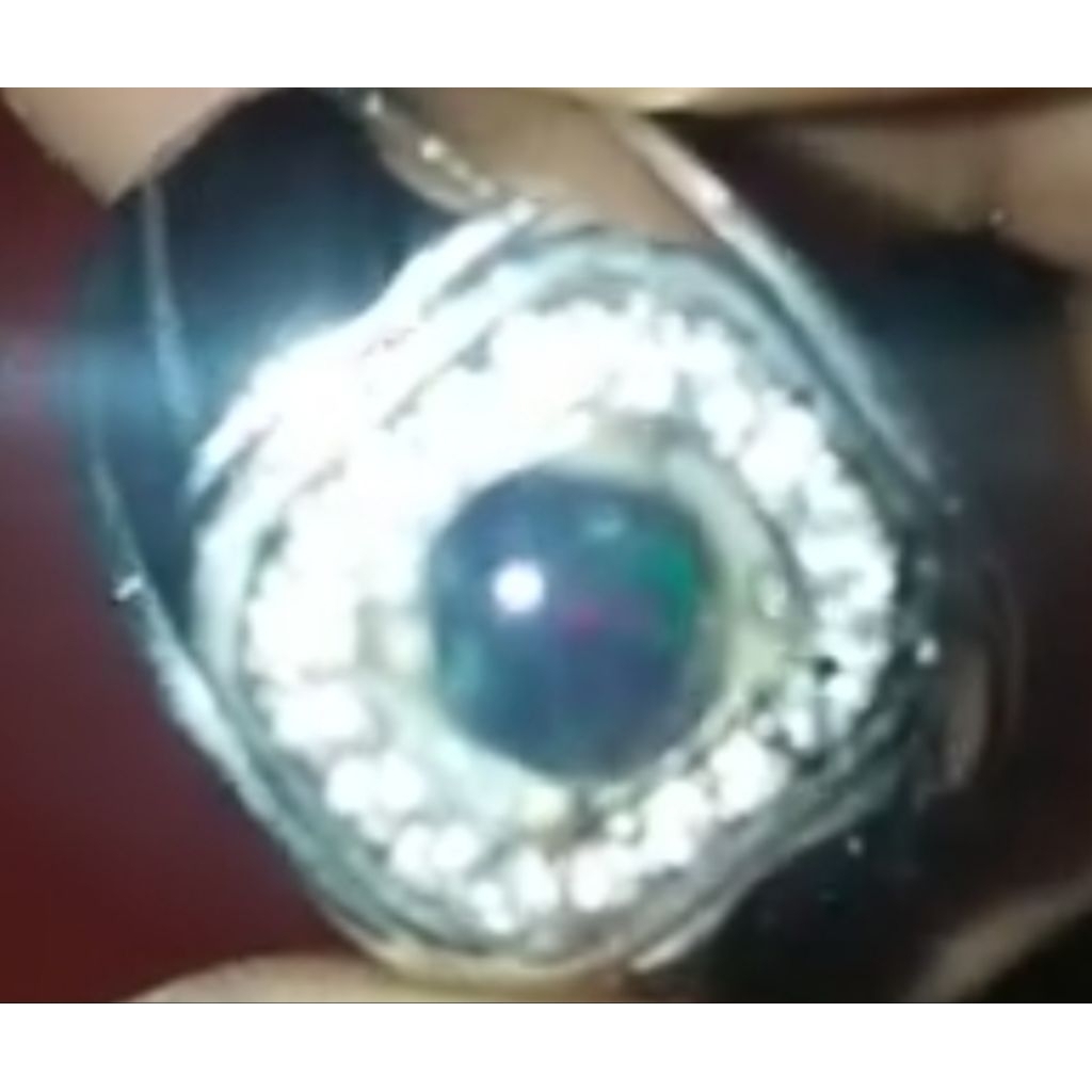Natural Black Opal Banten, Kode 141