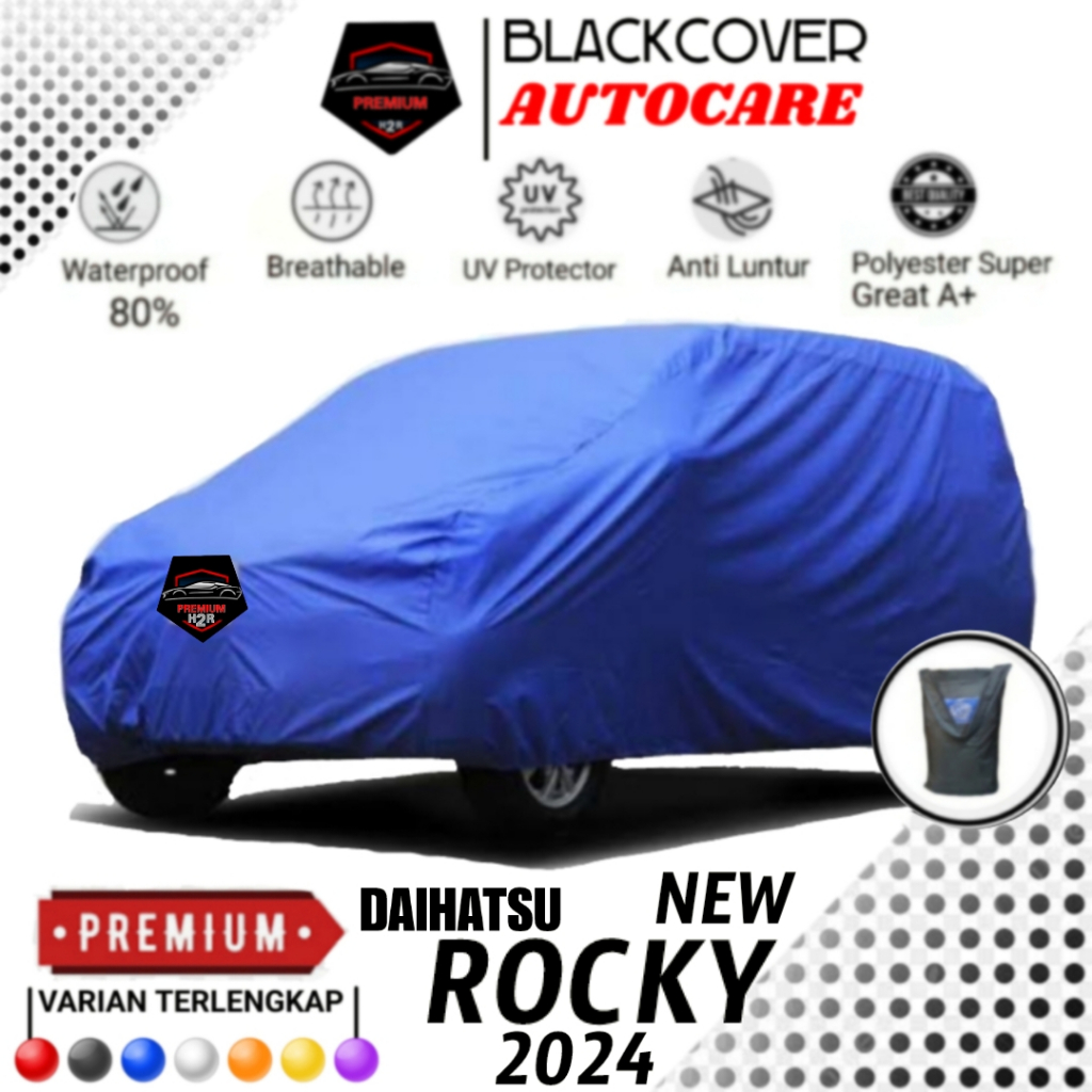 Cover Mobil Daihatsu New Rocky - Taft Rocky, Cover Mobil Rocky, Selimut Mobil Rocky, Cover Premium