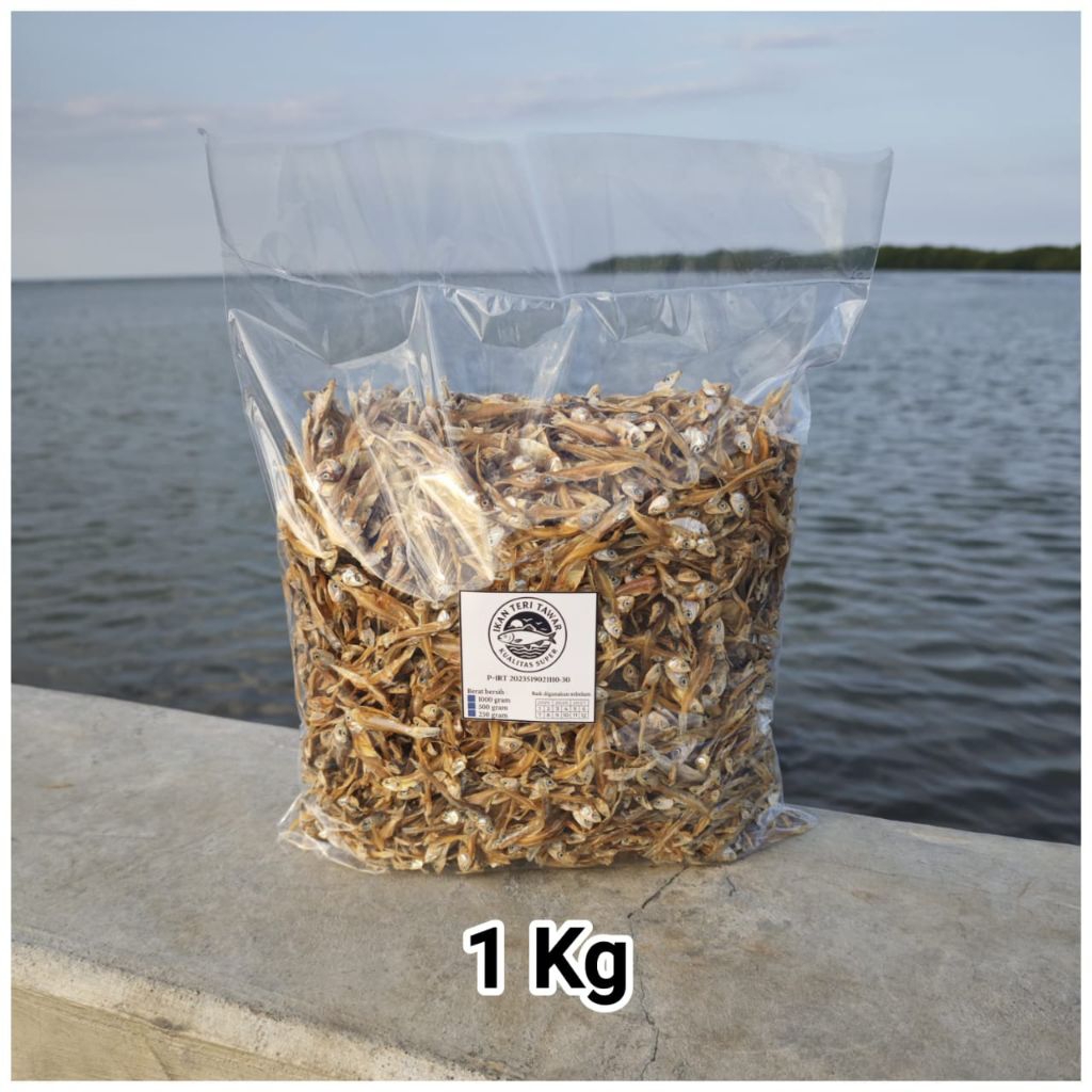 IKAN TERI TAWAR 1000GRAM | TERI TAWAR 1KG