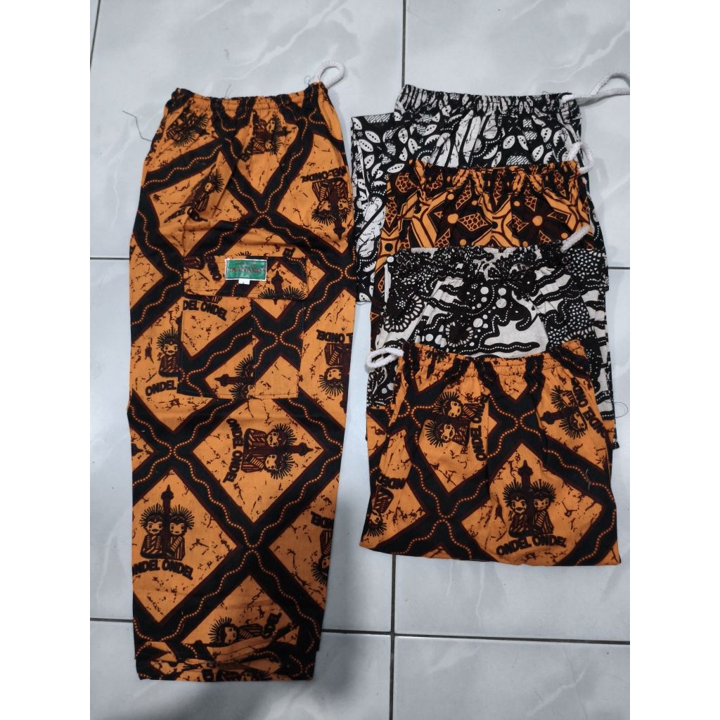 Celana Panjang Batik Boim Betawi | Celana Batik Anak  Pria