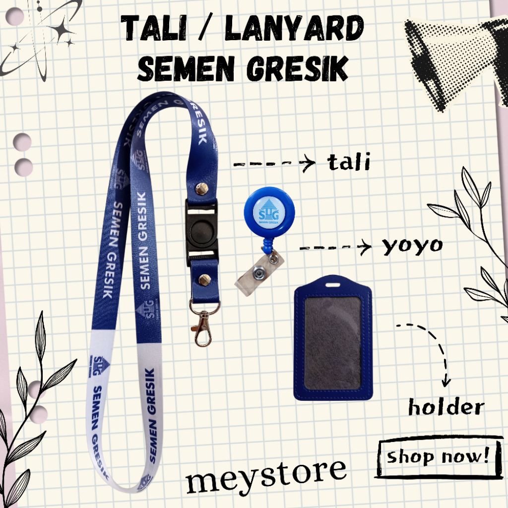 

Ready Tali ID CARD / Lanyard SEMEN GRESIK [STOCK MELIMPAH] Termurahhh!!!