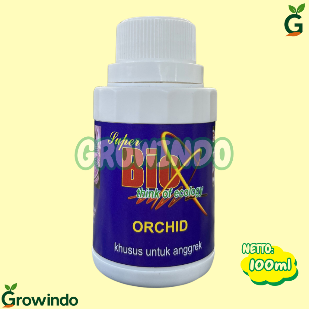 Pupuk Cair SUPER BIO ANGGREK Nutrisi Lengkap Perangsang Bunga & Akar Anggrek