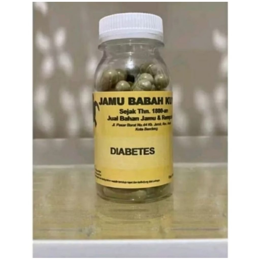 BIG SALE Obat Jamu Kapsul Tradisional Herbal DIABETES Racikan BABAH KUYA