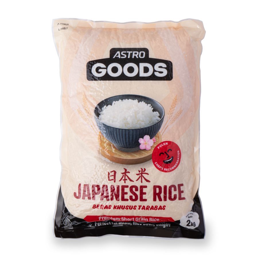 

Beras Jepang Japonika Astro Goods 2kg