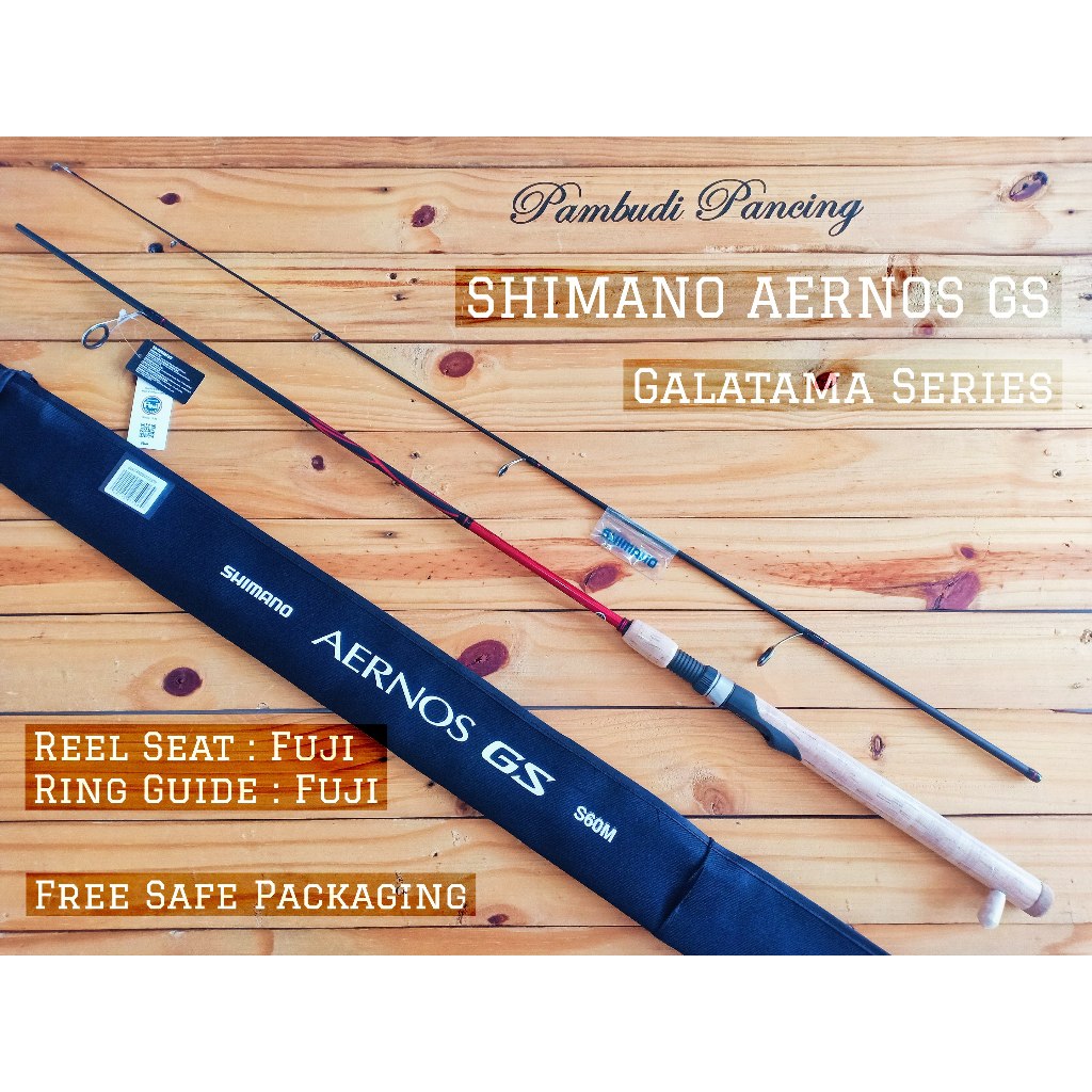 SHIMANO Original | Joran Pancing SHIMANO AERNOS GS Galatama Series Tournament Rod | SHIMANO AERNOS G