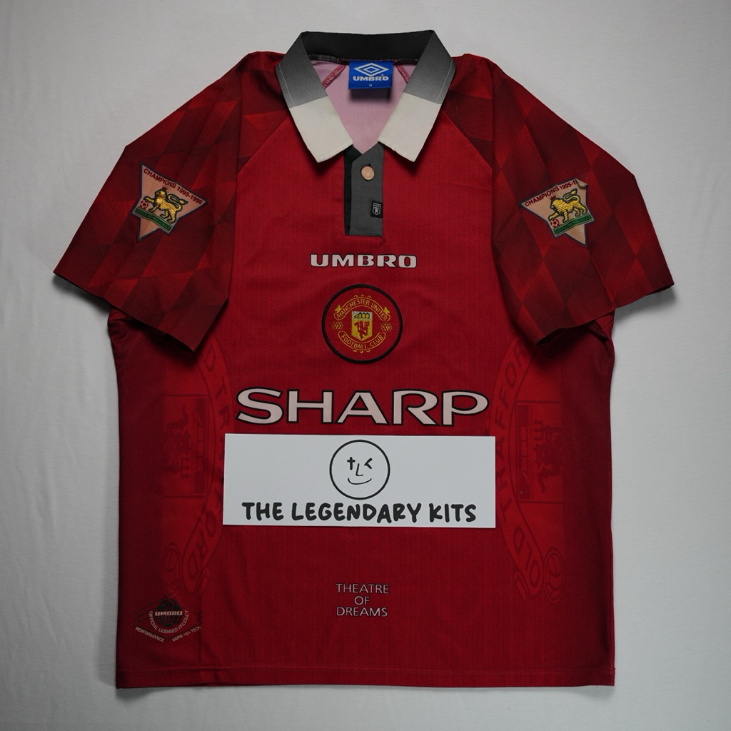 1996-98 Manchester United Home Shirt