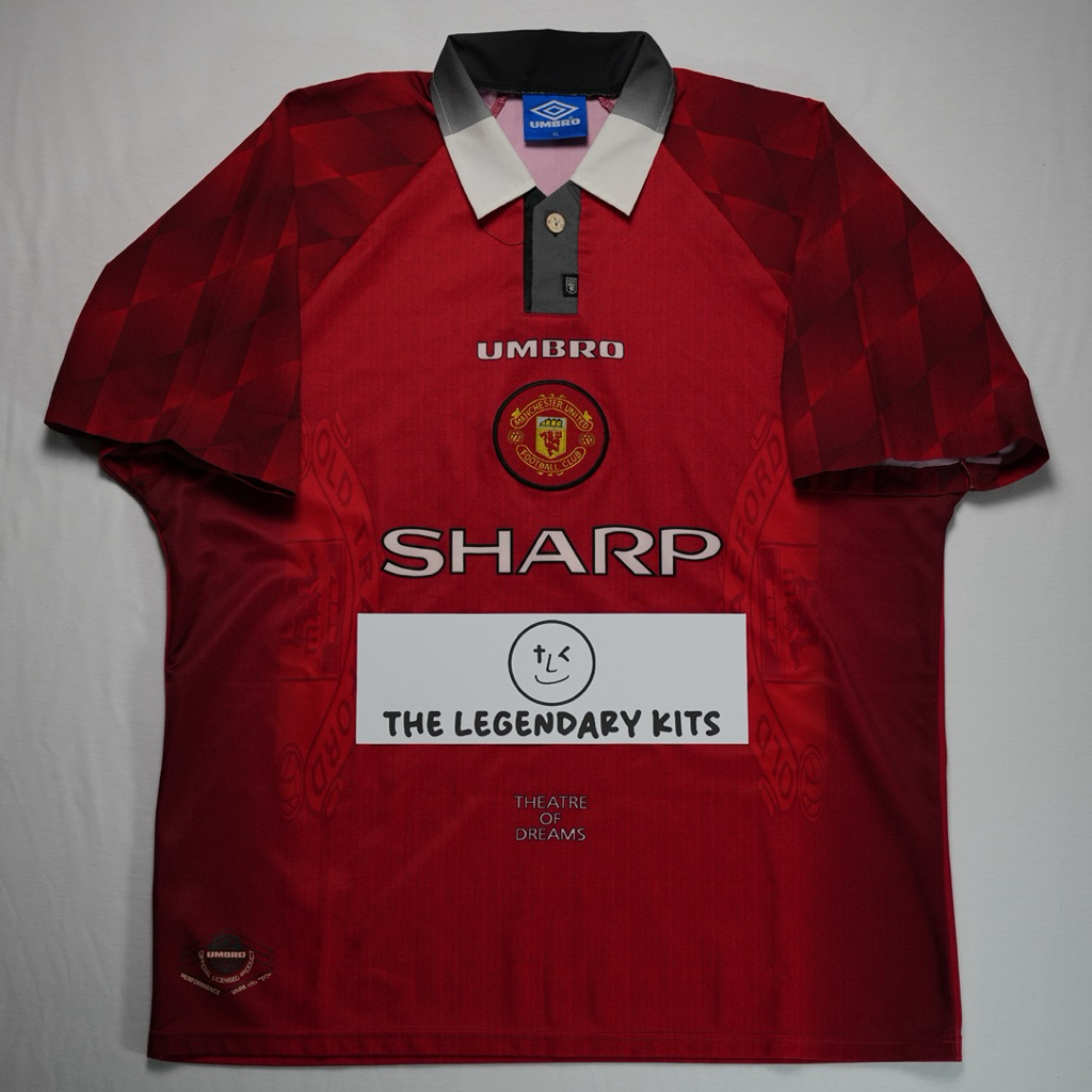 1996-98 Manchester United Home Shirt