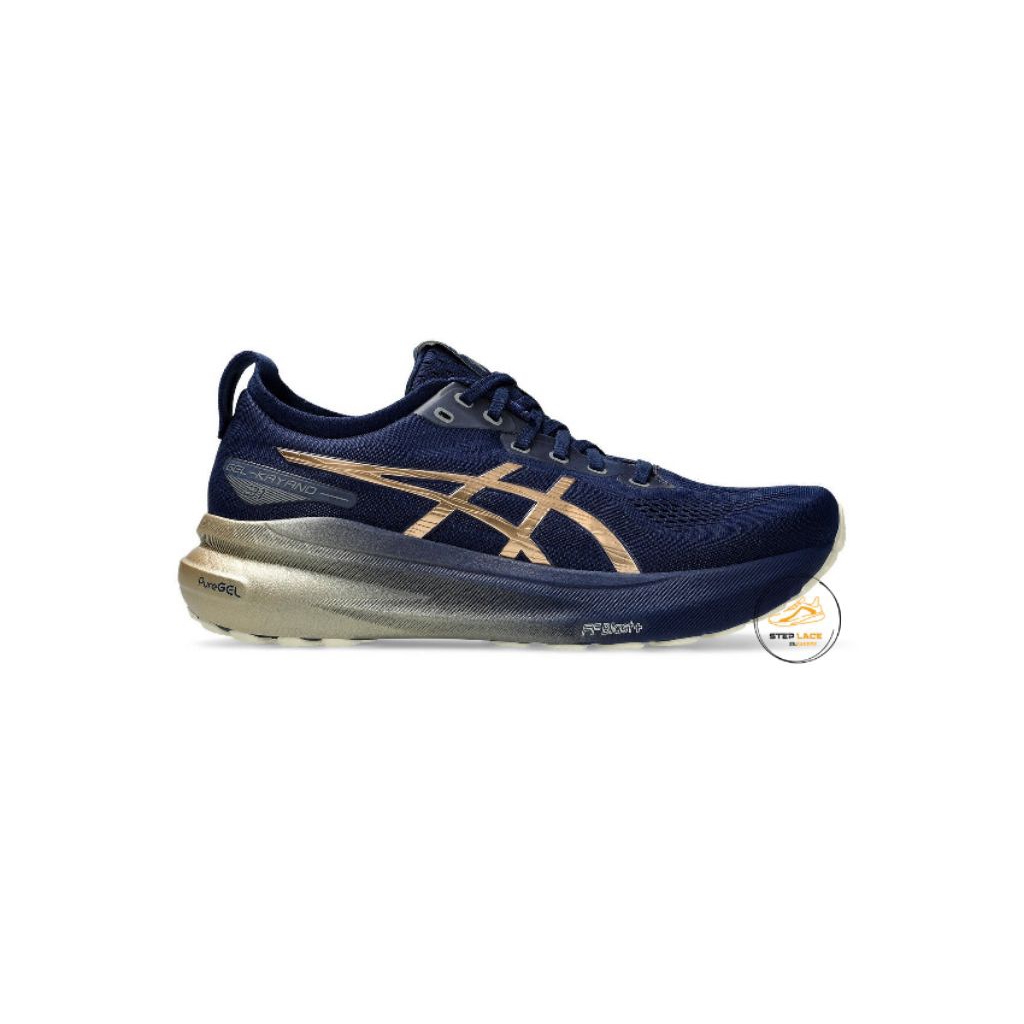 Sepatu Lari Pria ASICS GEL KAYANO 31 Platinum Navy