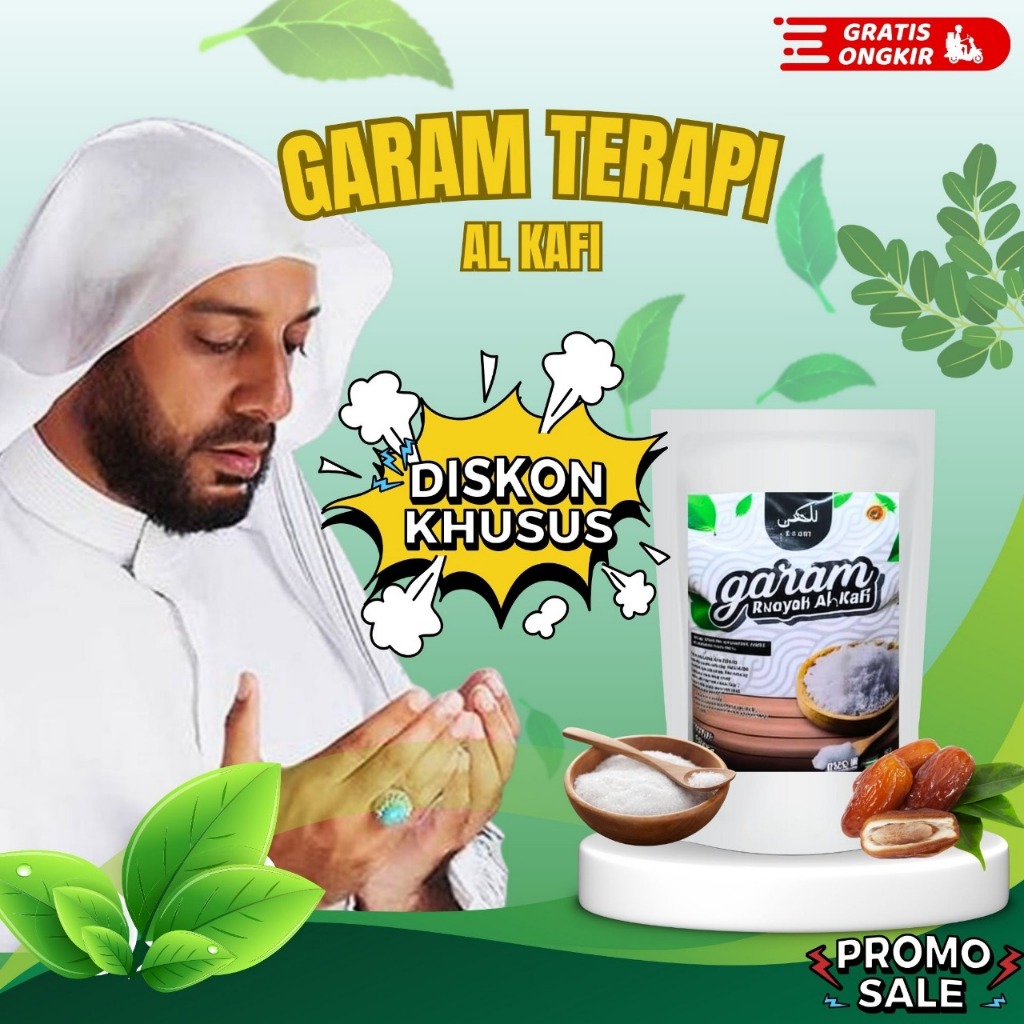 

Garam Al Kahfi 750gr - Garam Kristal Sehat Serbaguna