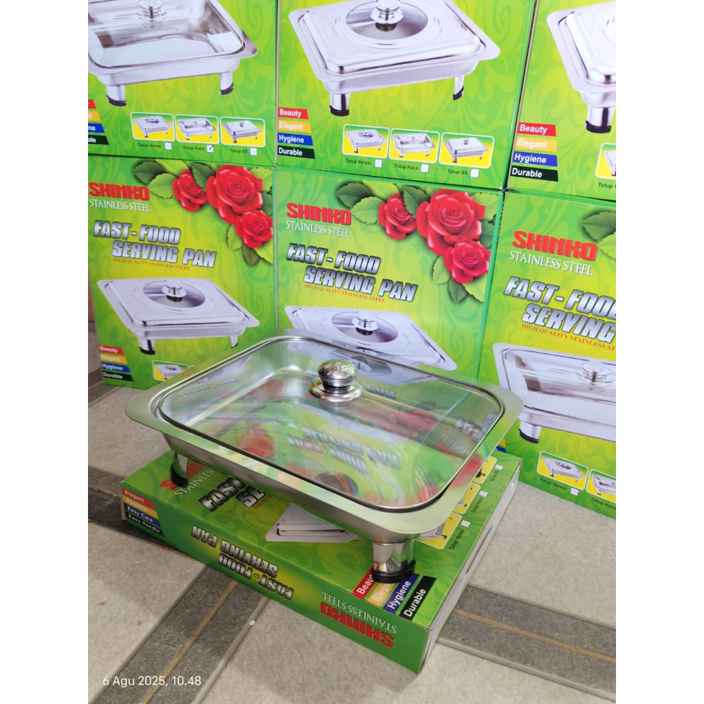 Prasmanan tutup kaca