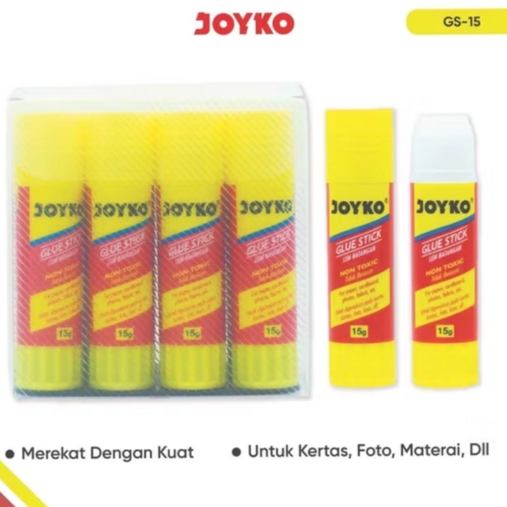 

LEM STICK JOYKO 15 GRAM PERPAK ISI 12