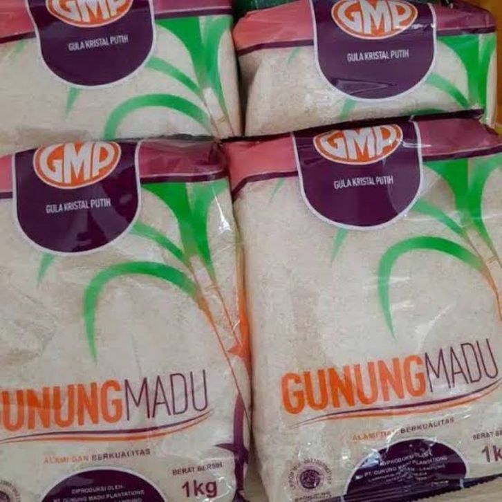 

Gunung Madu GMP Gula Pasir Pemanis Minum dan Makanan @1kg