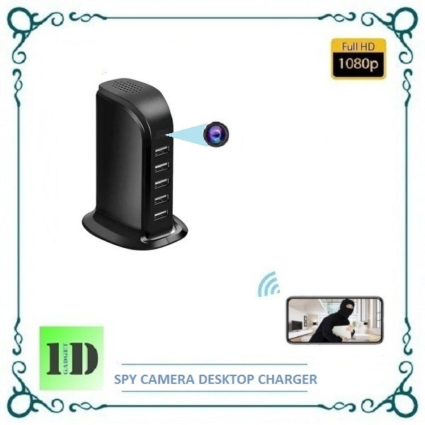 Spy Camera Desktop Charger USB WIFI HD - Spy Cam Power Charger  - Kamera Pengintai WIreless - Kamera