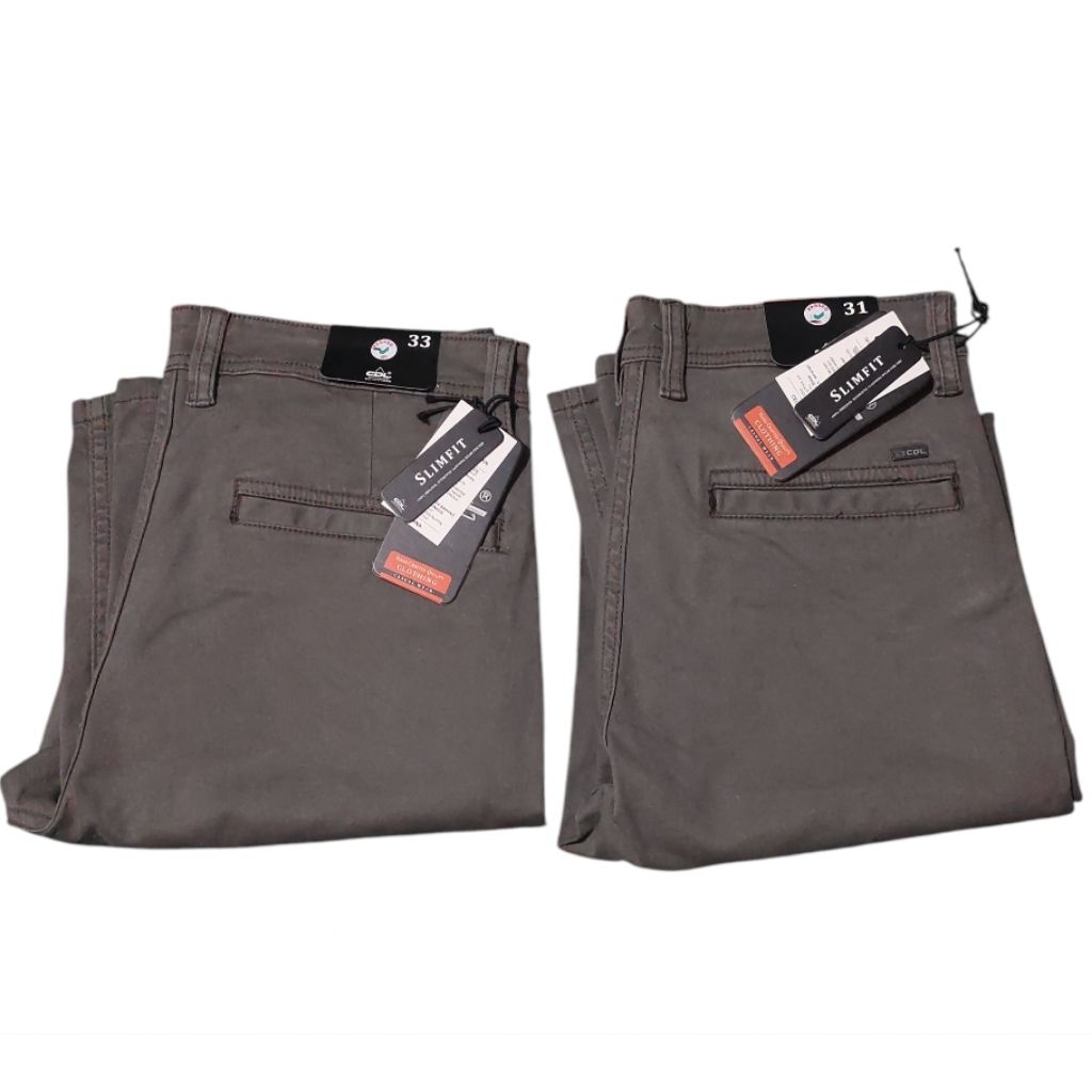 Celana Panjang Chino CDL Slimfit original size 31,33