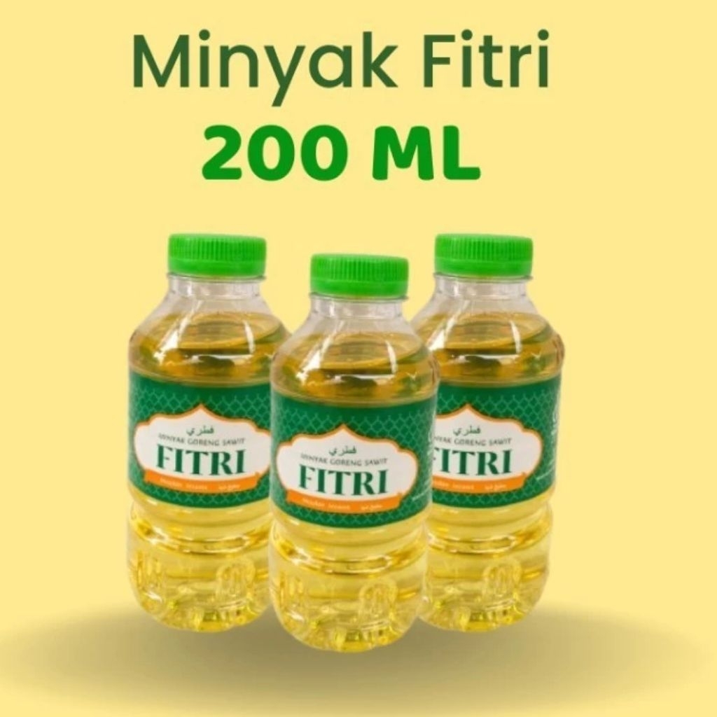 

MINYAK GORENG FITRI 200ML MINYAK GORENG FITRI BONI MINYAK MINI MINYAK BOTOL MINI 1 SLOP ISI 24 BOTOL