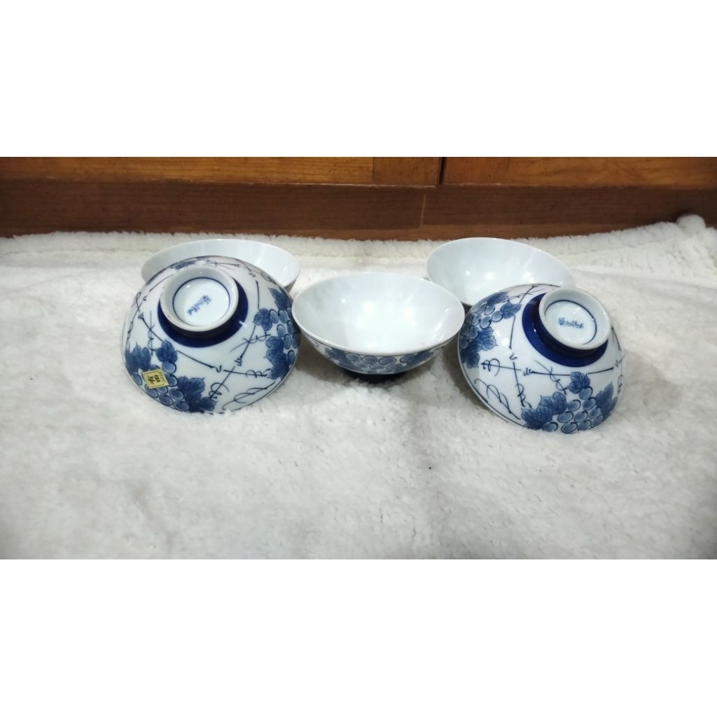 mangkok cina antik 5 pcs