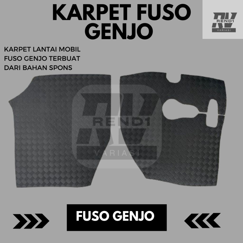 Karpet lantai mobil Fuso Genjo