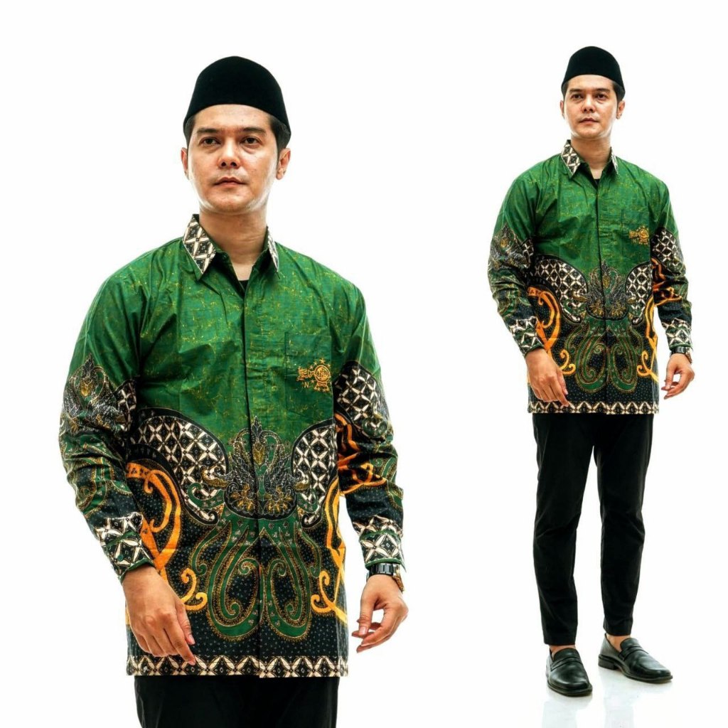 Batik NU Mahkota Kemeja NU Mahkota Batik NU Mahkota