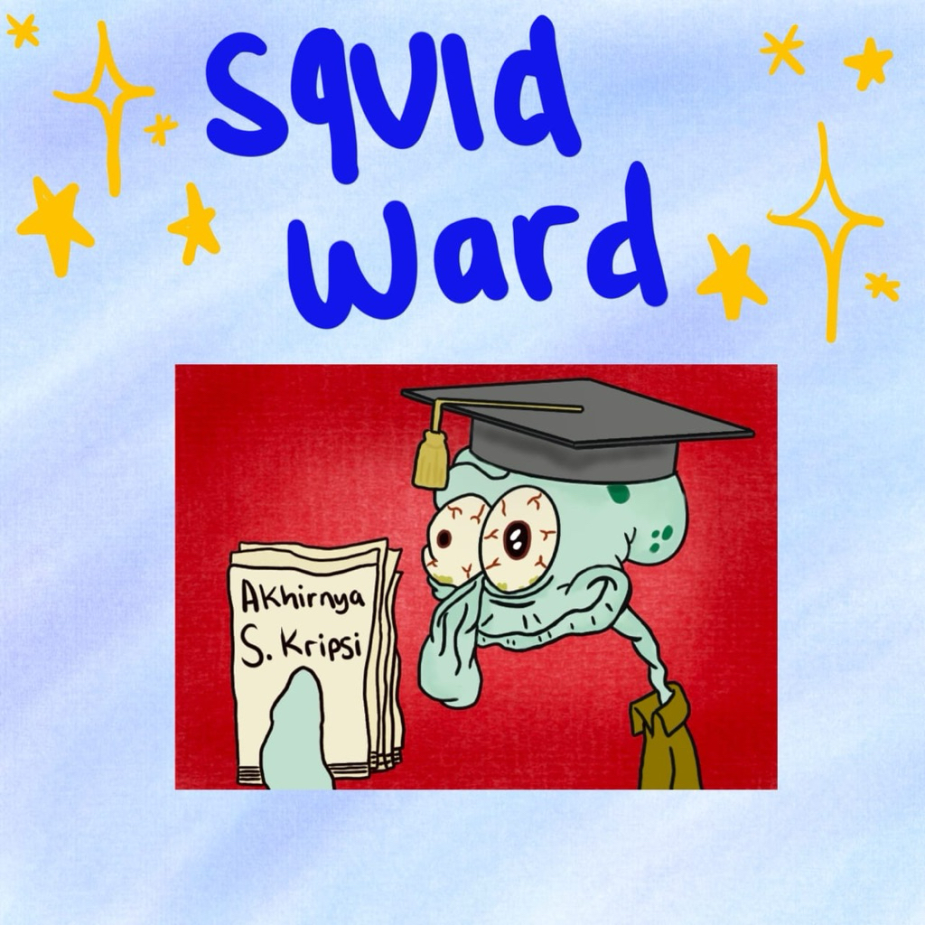 

STICKER SQUIDWARD SKRIPSI