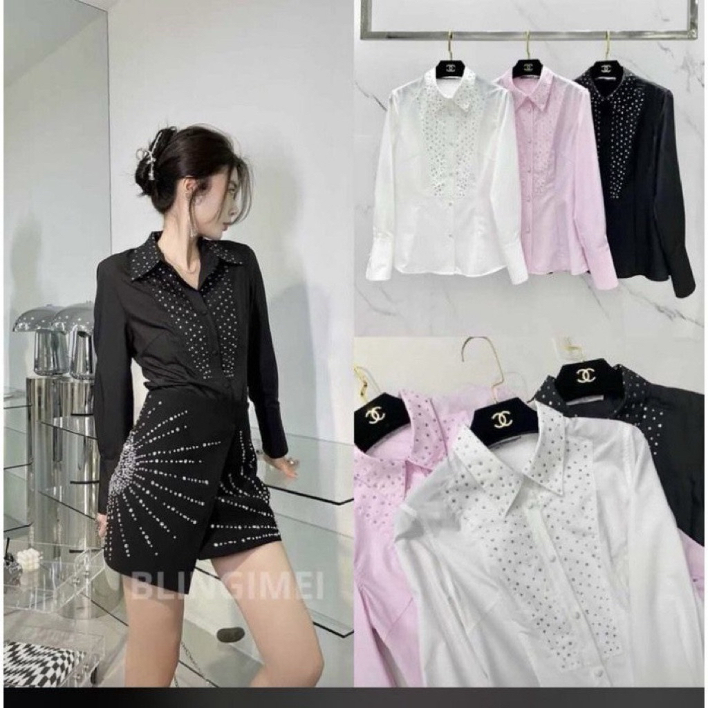 [New] Kemeja Ysl Swarovski