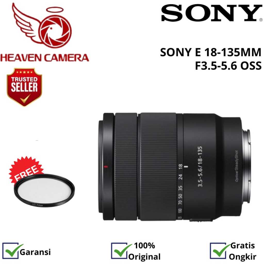 LENSA SONY E 18-135MM F/3.5-5.6 OSS / LENSA SONY 18-135MM