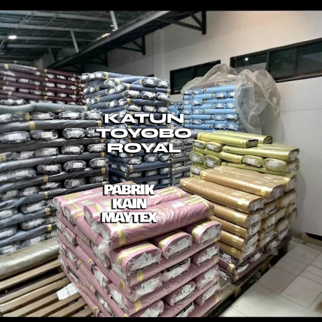 PROMO BAHAN KAIN TOYOBO 1ROLL VARIAN 6