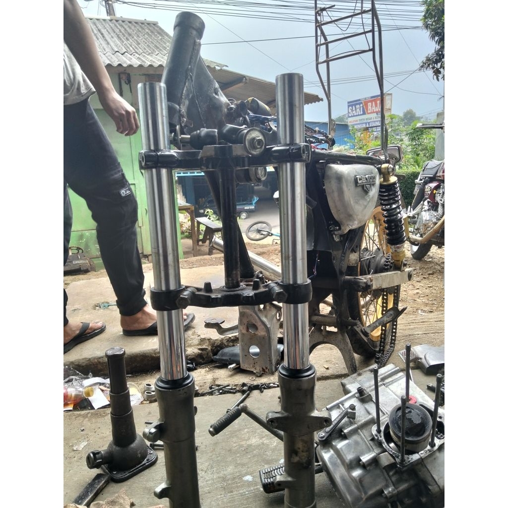shock depan pulsar PNP cb gl