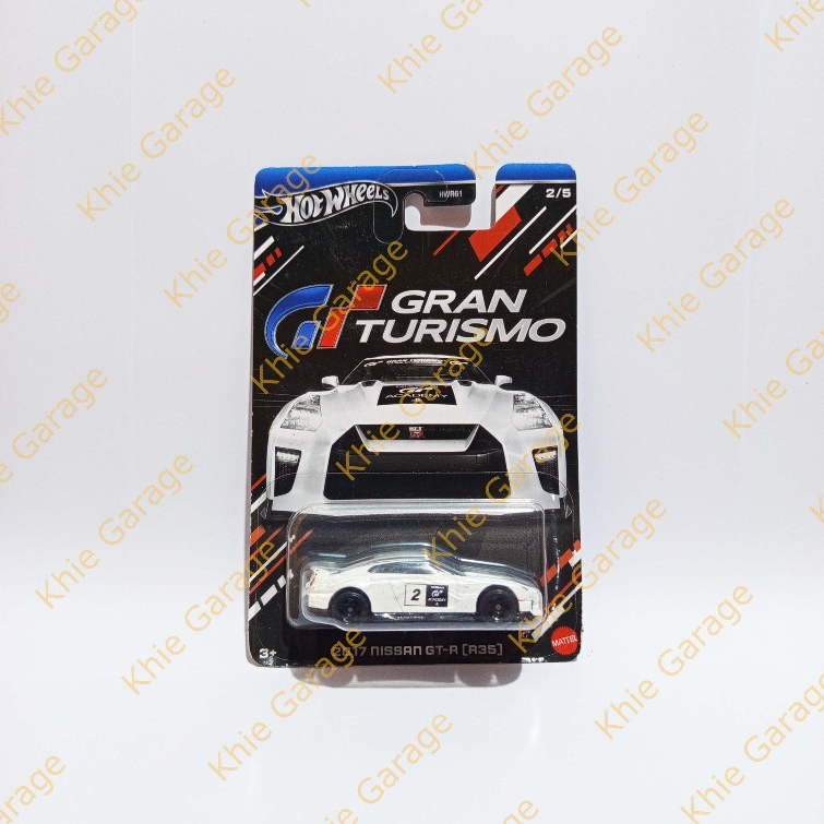HotWheels Hot Wheels 2017 Nissan GT-R R35 Putih 17 R35 GTR Gran Turismo Godzilla Skyline White 2024