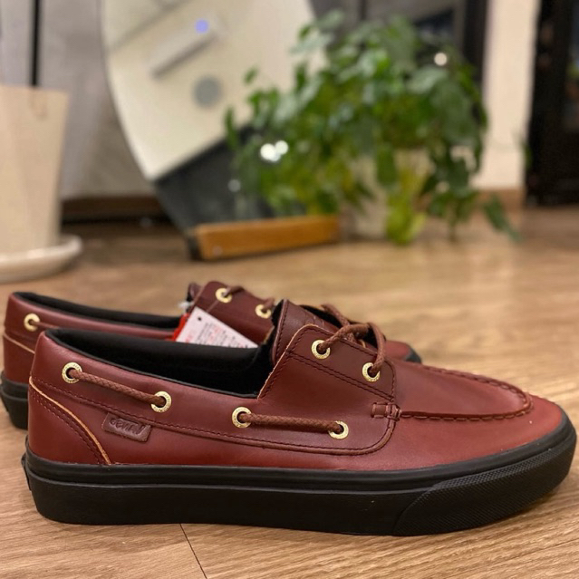 Vans Eyelete 2 Japmar Leather Brown Original Resmi Store