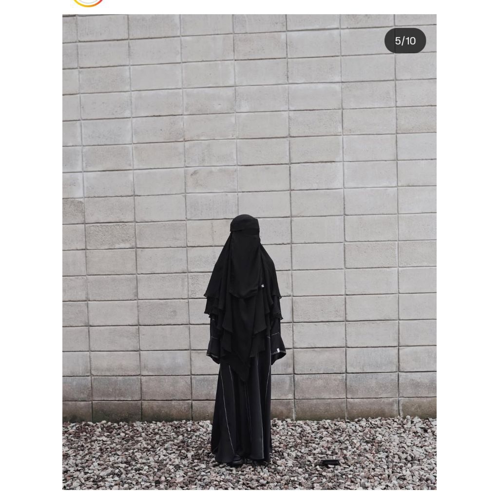 Stitch Abaya by Elmadina Abaya