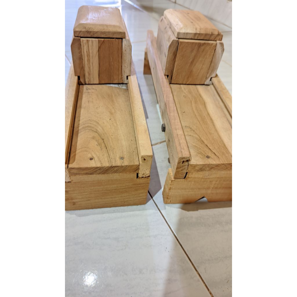 pemotong perajang serutan serbaguna bawang merah/cabai/keripik pisang dari kayu jati super
