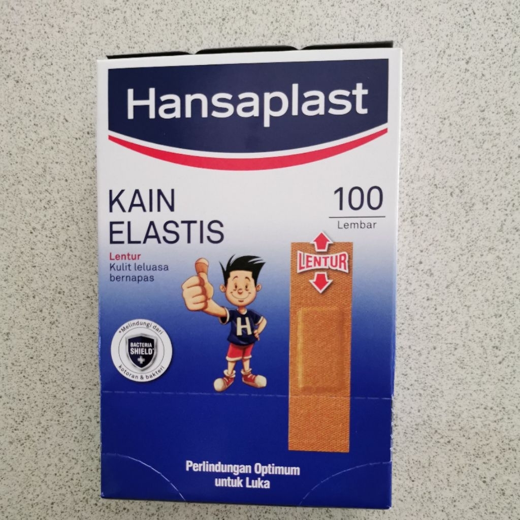 Hansaplast Kain Isi 100 Lembar Jumbo Fun