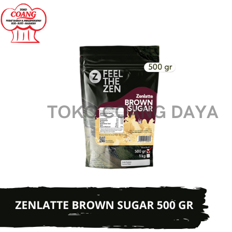 

ZENLATTE BROWN SUGAR POWDER 500 GR