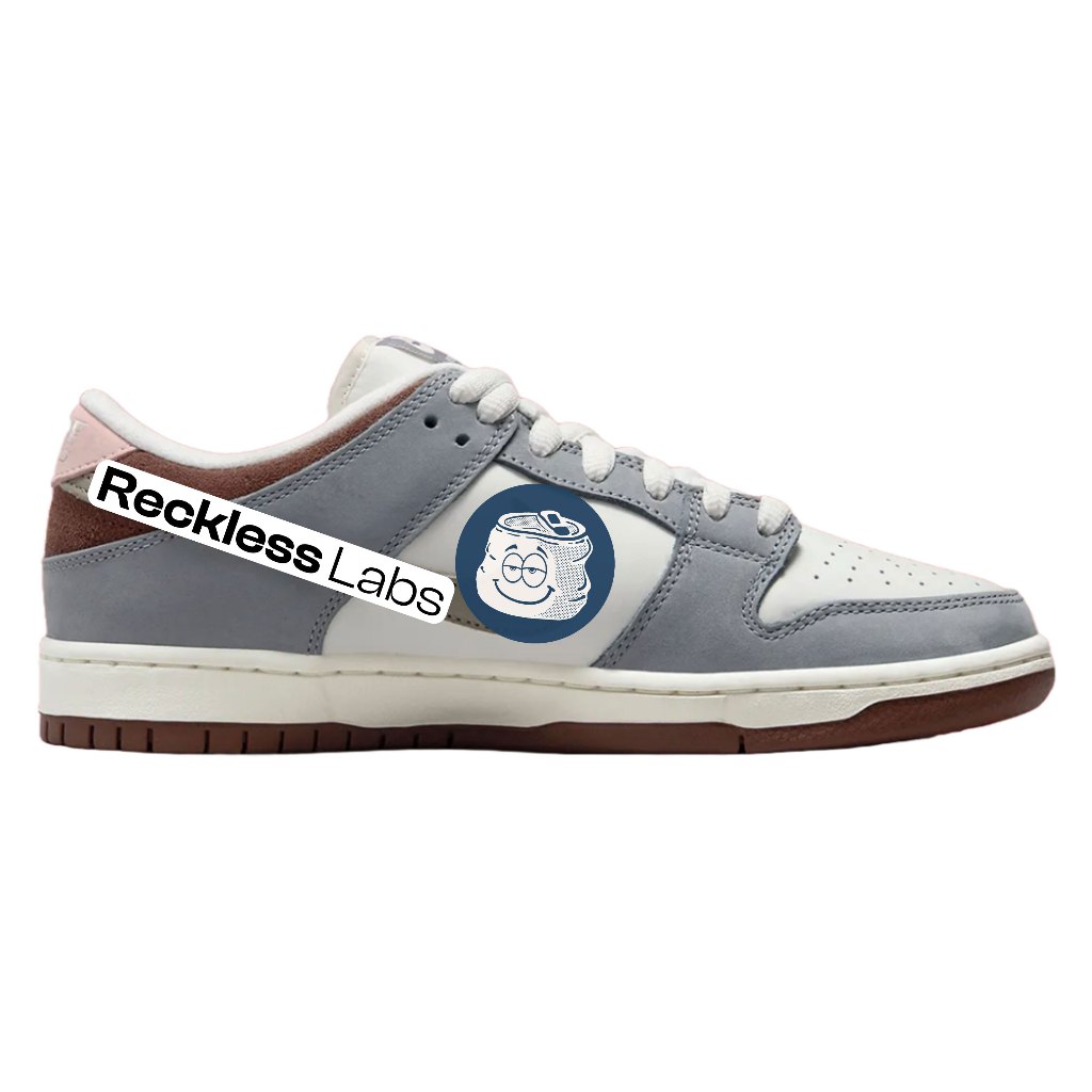 Sepatu Sneaker SB 'Yuto' Dunk Low Pro QS Skate Wolf Iron Grey Original