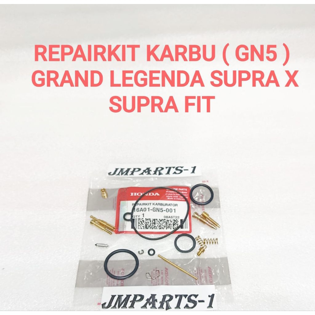 REPARKIT KARBU ( GN5 ) SUPRA X GRAND SUPRA FIT LAMA REPAIRKIT KARBURATOR DALEMAN KARBU HIGH QUALITY