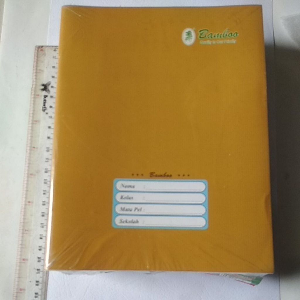 

(10 pcs) Buku Tulis Kuarto Pendek Sampul Kraft 60 Lembar