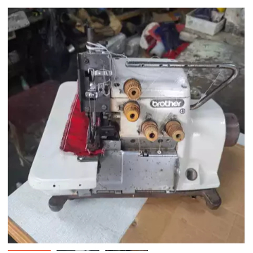 MESIN OBRAS BROTHER ORIGINAL JAPAN MA4-B581 BENANG 5 SERVO SECOND