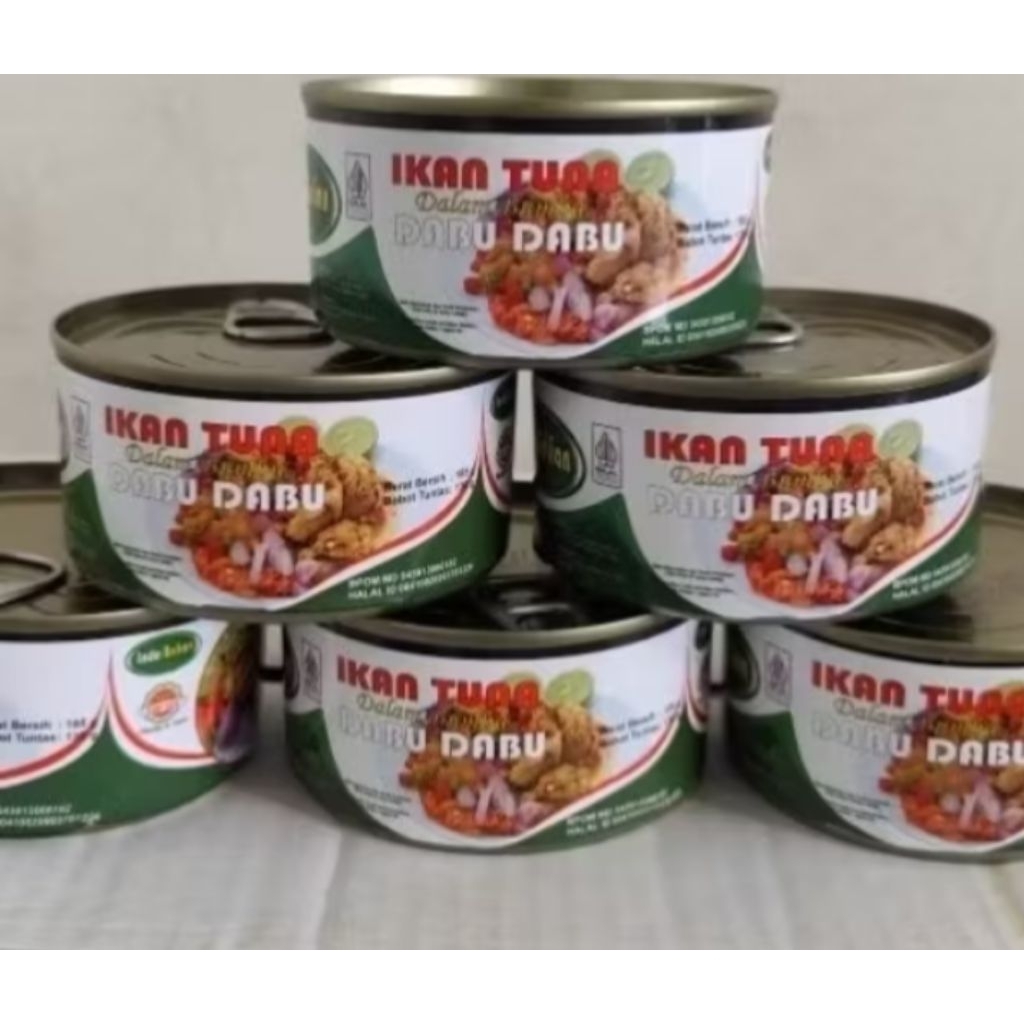 

TUNA KALENG BUMBU DABU DABU KEMASAN 185 GR PAKET 4 KALENG EXP 2028
