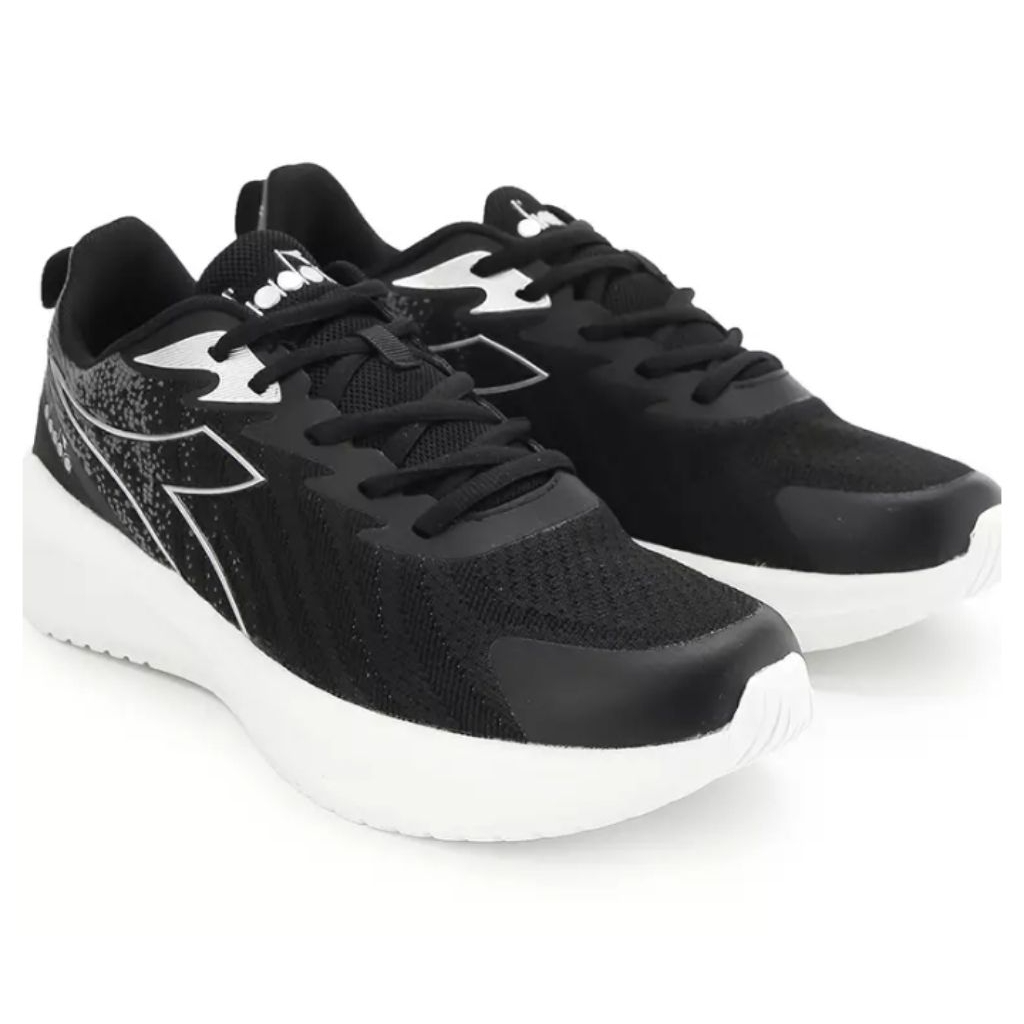 SALE DIADORA WOMEN RUNNING NEREA BLACK ORIGINAL BNIB
