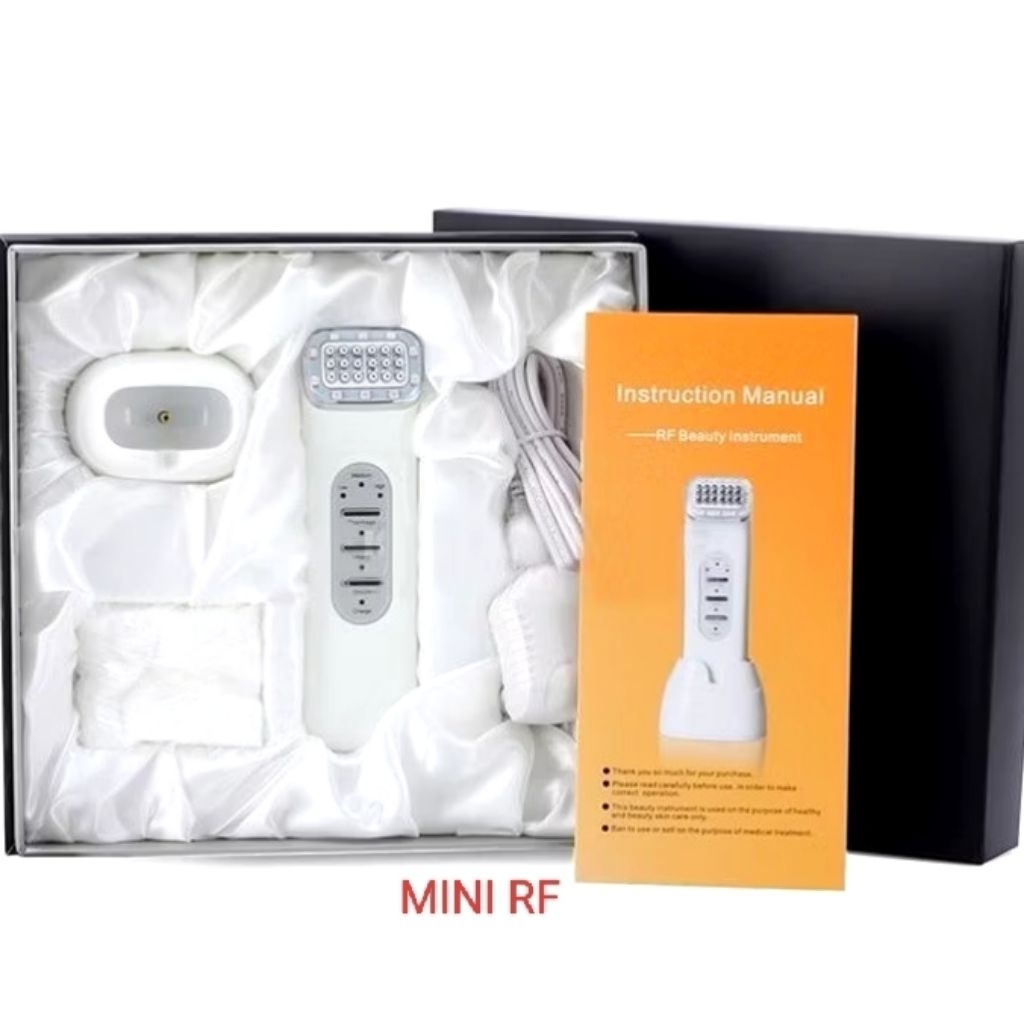 Setrika wajah rf radio frekuensi Mini RF infrared Pijat Radio Frequency Masker Antiaging ultrasonic 