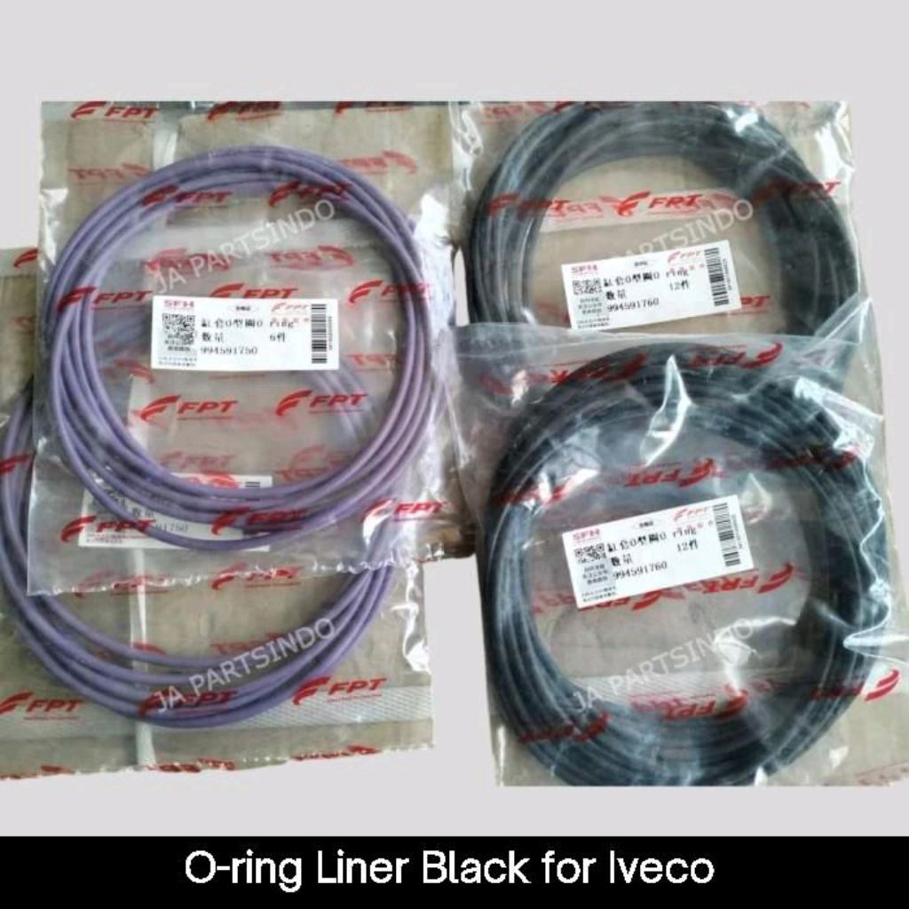 994591760 O-ring Liner Black Iveco Sparepart Suku Cadang Iveco