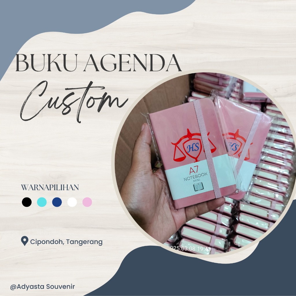 buku agenda custom/buku agenda A7/buku agenda custom logo/buku agenda A7 custom/buku agenda kantor/b