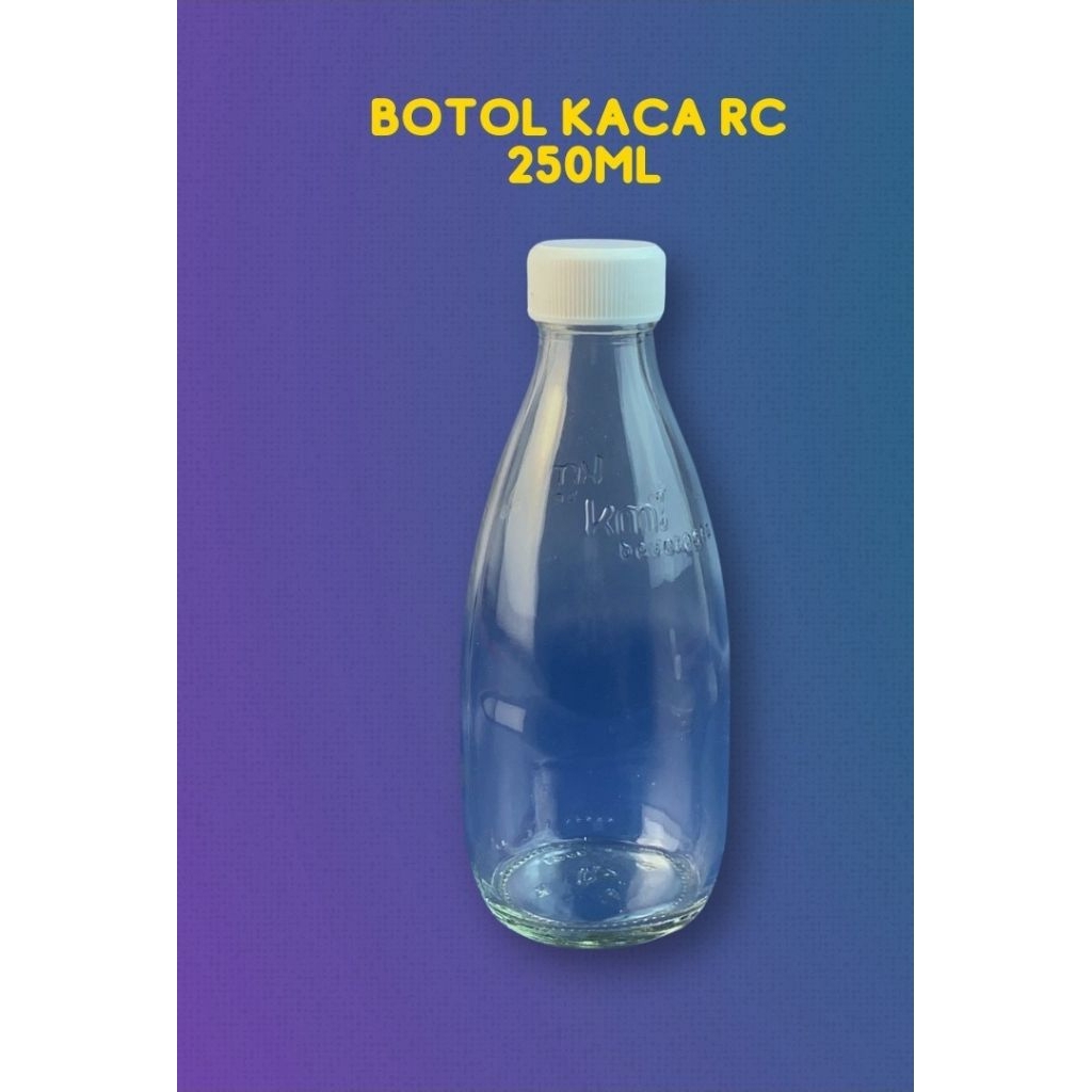 BOTOL KACA RC 250ML BOTOL KACA KMI 250ML