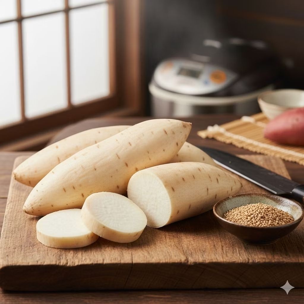 Ubi Jepang Putih Satsumaimo 500 gram fresh