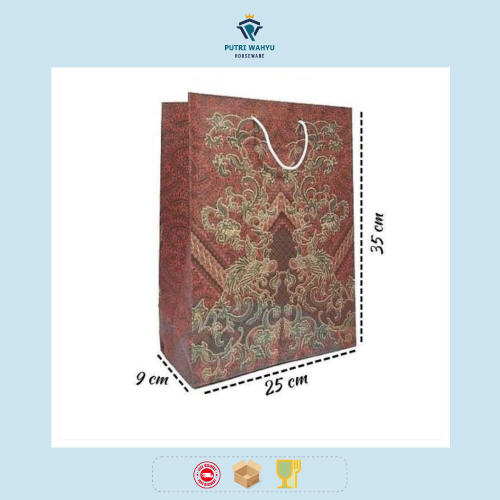 

Paper Bag Batik / Batik Paperbag – Tas Kertas Motif Tradisional Elegan untuk Souvenir & Belanja Paper Bag Karakter / Character Paperbag – Tas Kertas Lucu Motif Kartun untuk Kado & Belanja