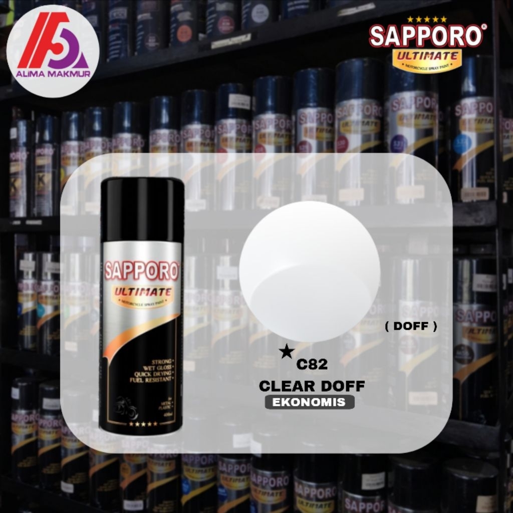 Sapporo Ultimate C83 Sand Clear 400ml / Pilok Sapporo Sand Clear
